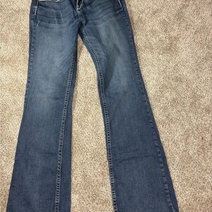 Shyanne Dark Blue Flare Jeans